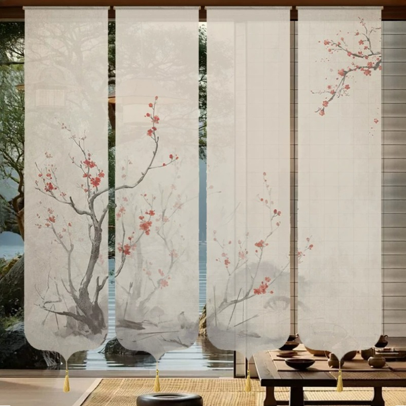 선(禪) 대나무 프린트 시어 룸 디바이더 커튼 – 차방 - Room Divider Bamboo 리뷰 및 가격