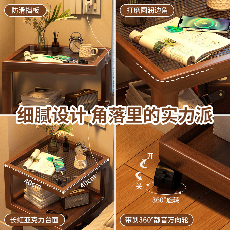 새로운 침대 옆 탁자, 가정용 거실, 소파 옆 선반,  - Room Divider Bamboo 리뷰 및 가격