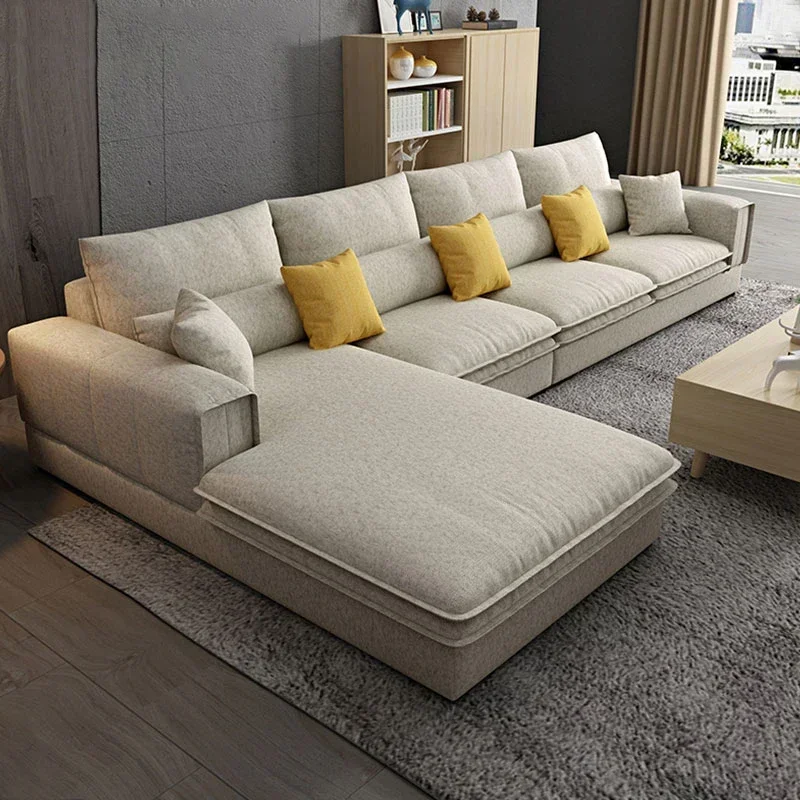 Y1 저렴한 북유럽 모던 소파 디자인 L자형 패브릭 벨 - Office Furniture For Sale 리뷰 및 가격