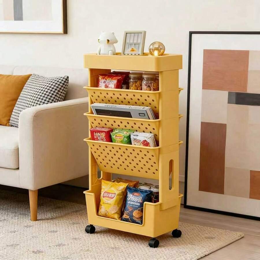 5단 롤링 수납 카트(천공형 선반 포함) - 책, 파일 - Bookshelf 5 Tier 리뷰 및 가격