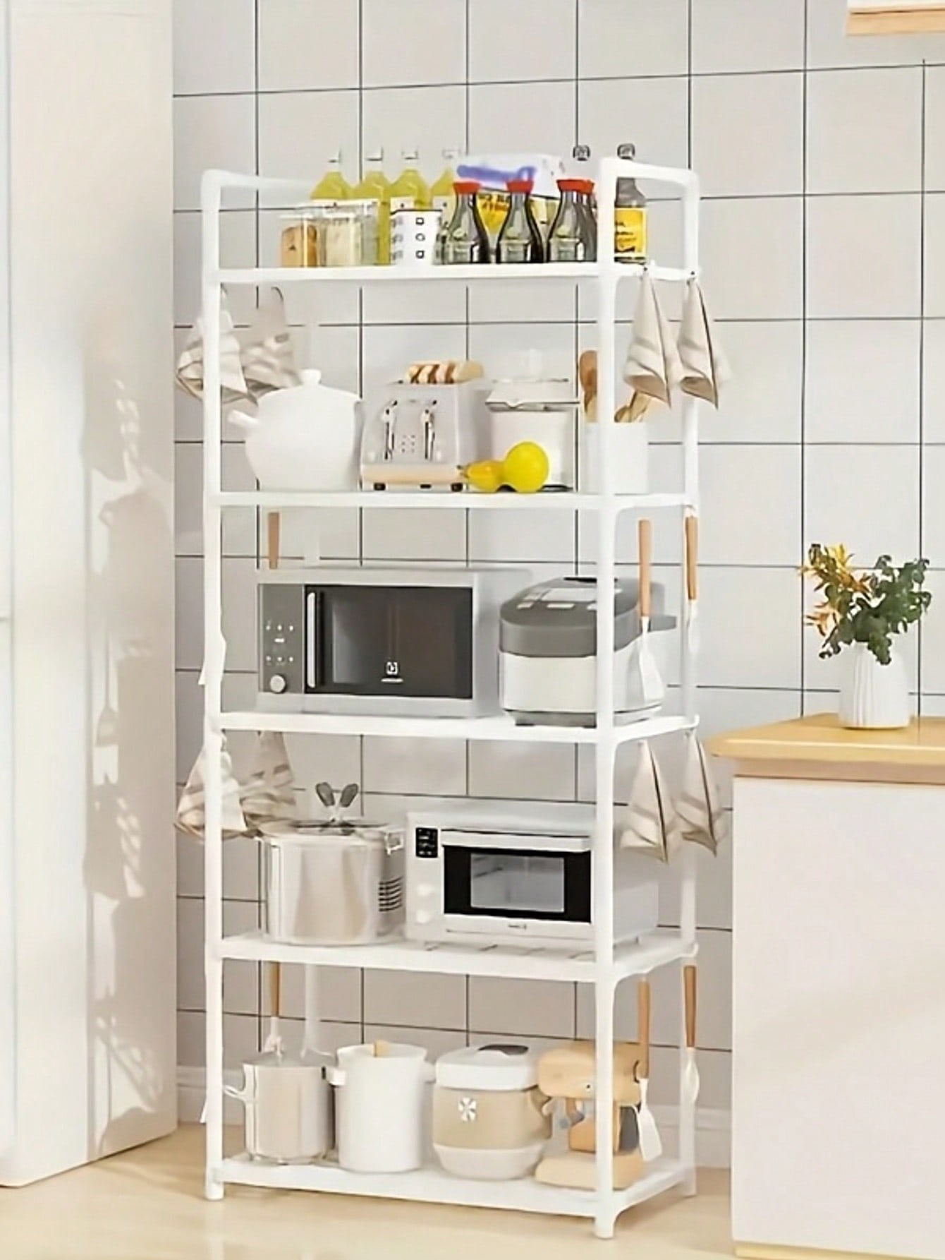 5단형 헤비듀티 메탈 수납랙 - 블랙&화이트 2가지 색 - Bookshelf 5 Tier 리뷰 및 가격