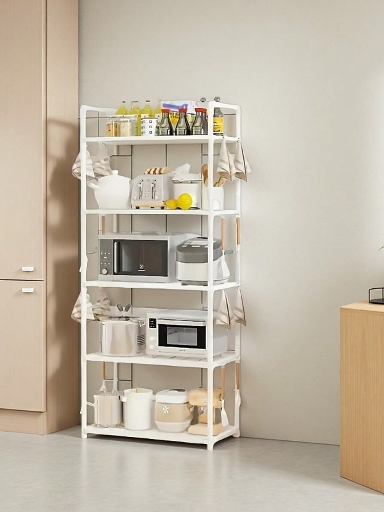 5단형 헤비듀티 메탈 수납랙 - 블랙&화이트 2가지 색 - Bookshelf 5 Tier 리뷰 및 가격