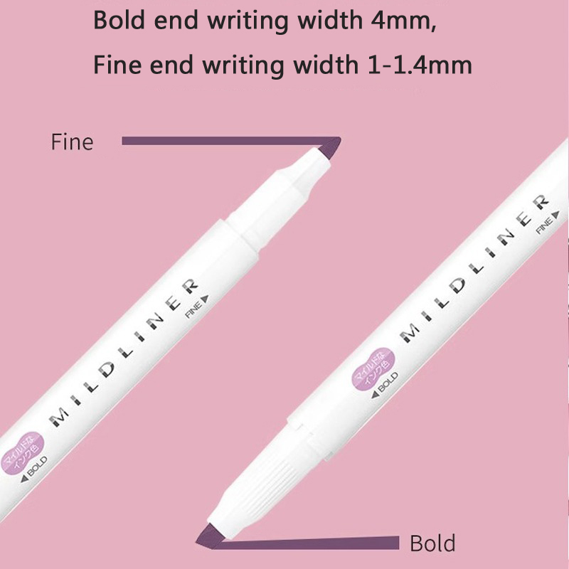 1pcs 얼룩말 WKT7 Mildliner 형광펜 두껍 - Zebra Pen Mildliner 리뷰 및 가격