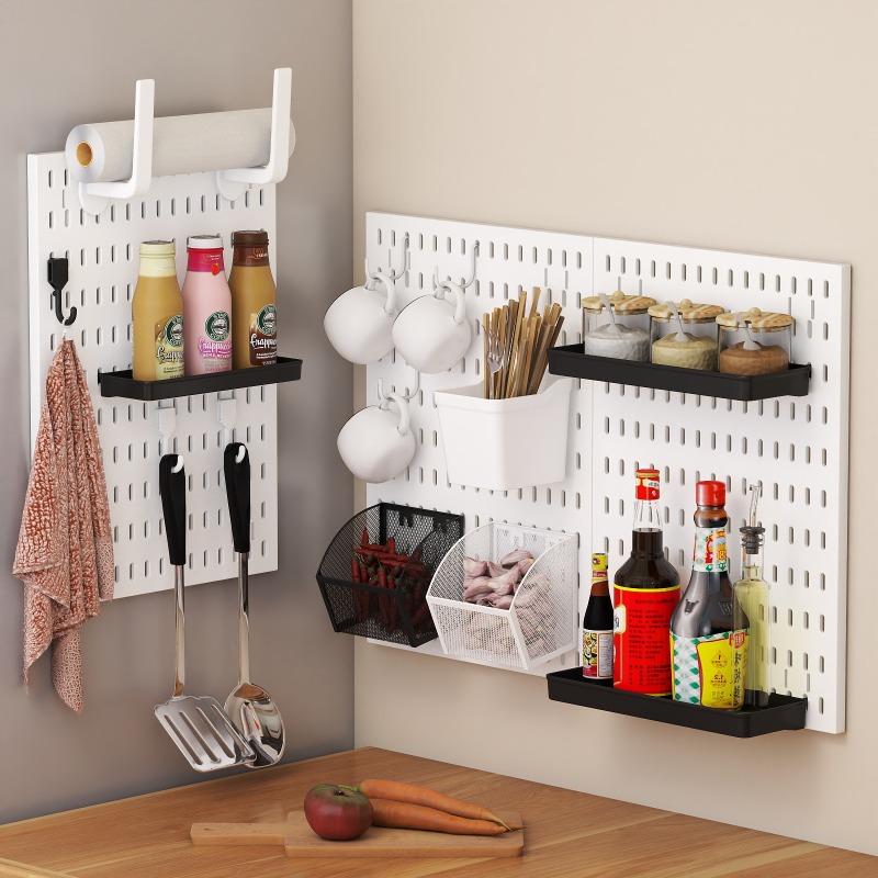 무타공 벽걸이형 수납 페그보드 다용도 DIY 벽 디스플 - Wall Organizer Pocket 리뷰 및 가격