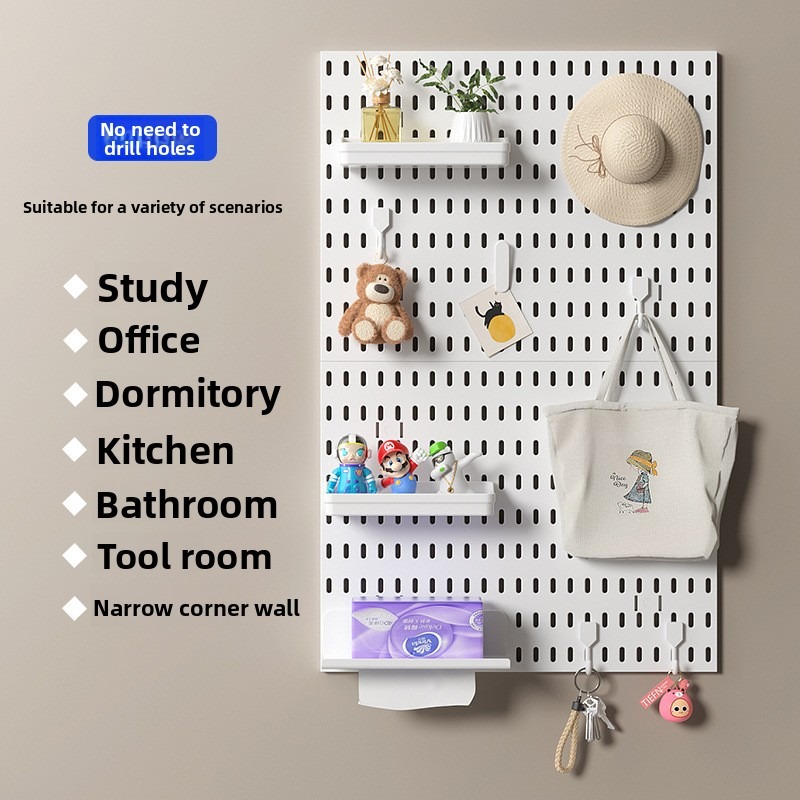 무타공 벽걸이형 수납 페그보드 다용도 DIY 벽 디스플 - Wall Organizer Pocket 리뷰 및 가격