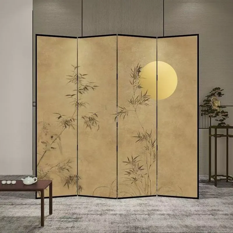 새로운 중국식 대나무 룸 디바이더 양면 접이식 스크린  - Room Divider Bamboo 리뷰 및 가격