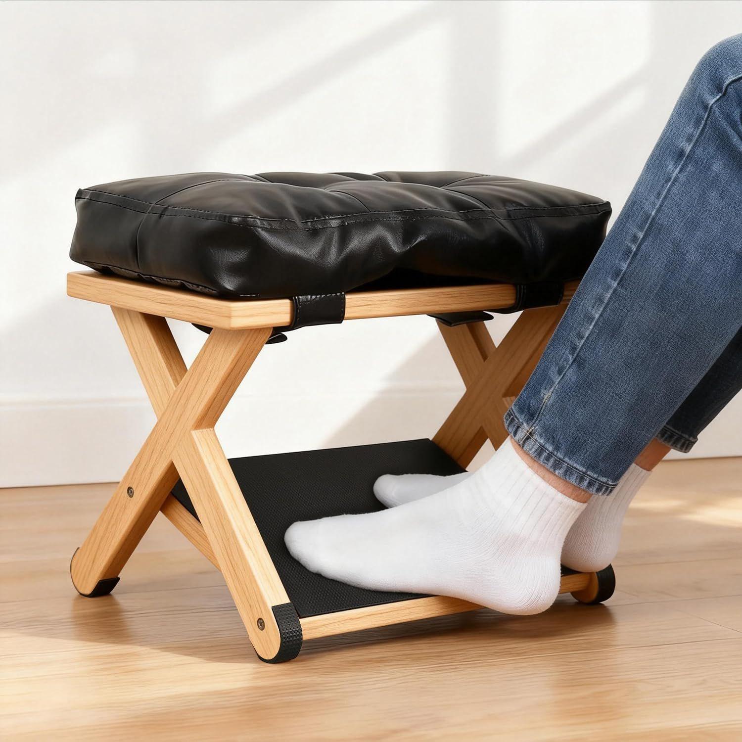 책상 아래 발 받침대 나무 이중층 미끄럼 방지 인체공학 - Office Furniture For Sale 리뷰 및 가격
